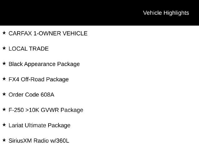 2024 Ford F-250SD Lariat
