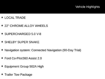 2021 Ford F-150 Lariat Shelby Super Snake