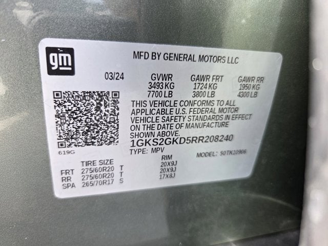 2024 GMC Yukon XL SLT