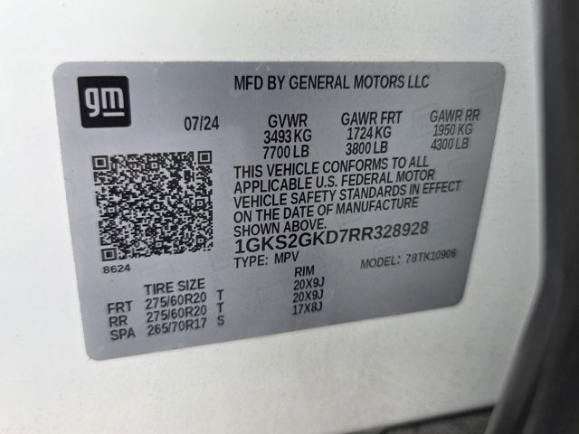 2024 GMC Yukon XL SLT