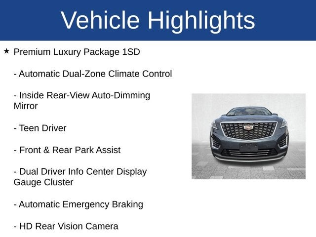 2021 Cadillac XT5 AWD Premium Luxury