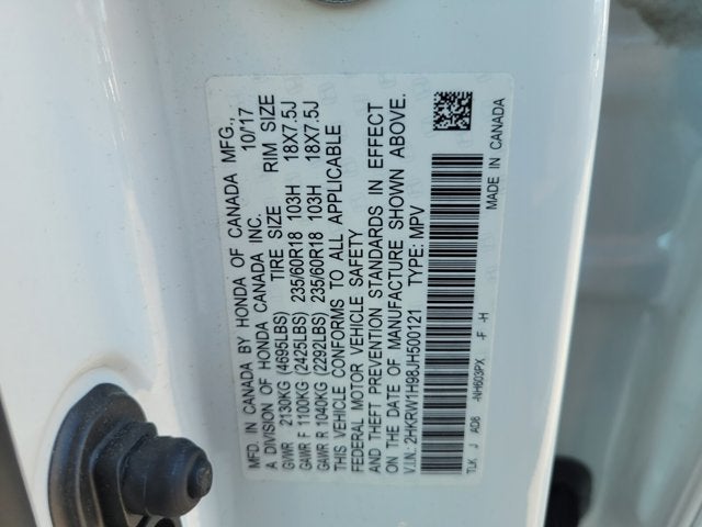 2018 Honda CR-V Touring