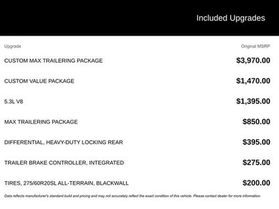 2020 Chevrolet Silverado 1500 Custom