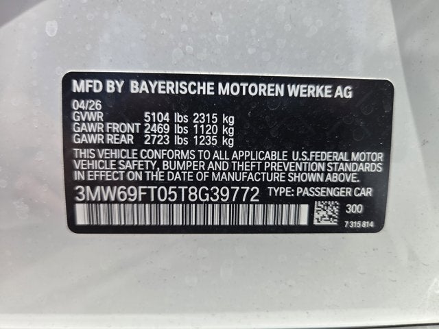 2026 BMW 340i M340i NA xDrive