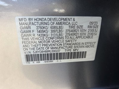 2024 Acura MDX Type S w/Advance Package