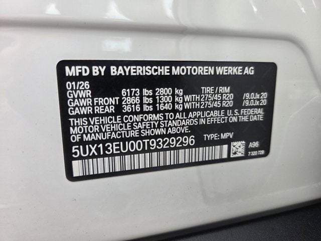 2026 BMW X5 sDrive40i