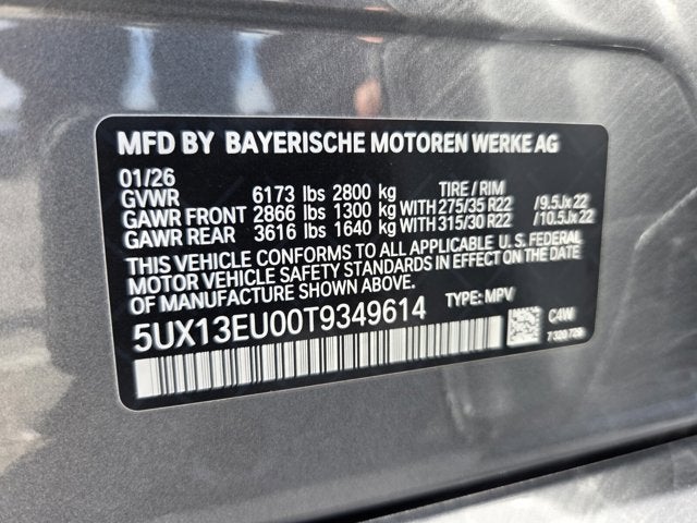 2026 BMW X5 sDrive40i