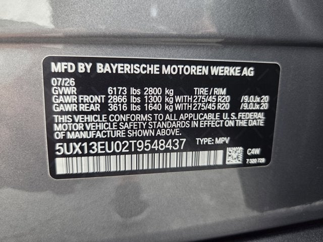 2026 BMW X5 sDrive40i
