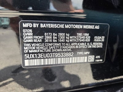 2026 BMW X5 sDrive40i