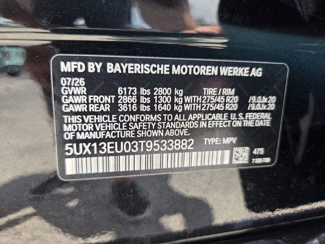 2026 BMW X5 sDrive40i