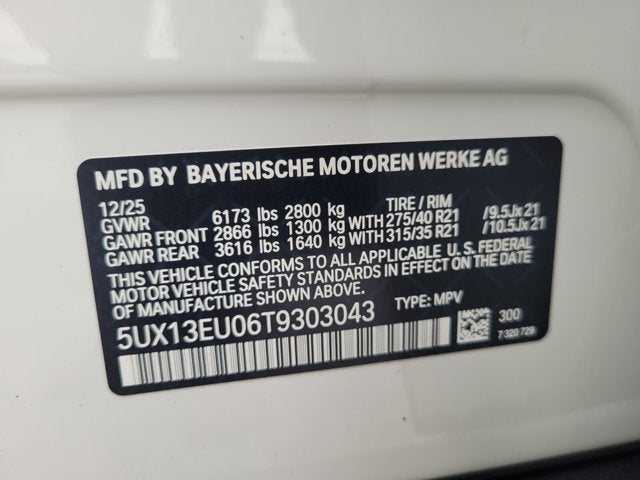 2026 BMW X5 sDrive40i