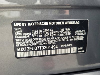 2026 BMW X5 sDrive40i
