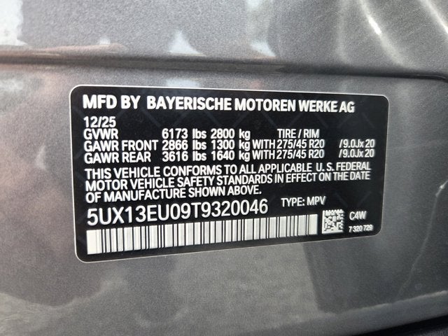 2026 BMW X5 sDrive40i