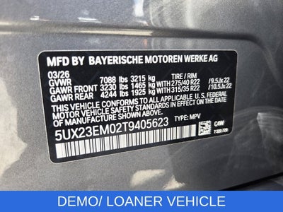 2026 BMW X7 xDrive40i