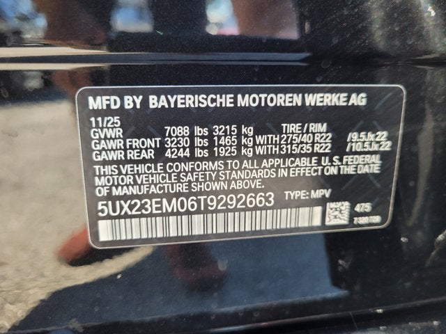 2026 BMW X7 xDrive40i