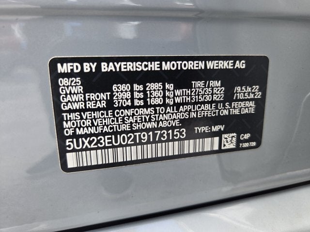 2026 BMW X5 xDrive40i