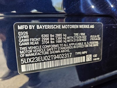 2026 BMW X5 xDrive40i
