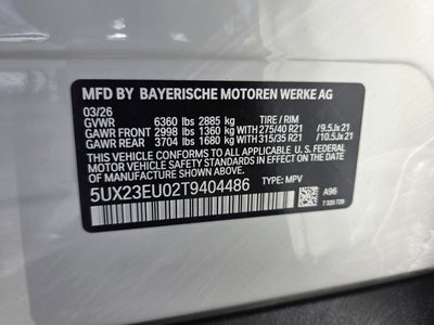 2026 BMW X5 xDrive40i