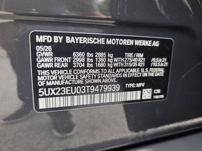 2026 BMW X5 xDrive40i