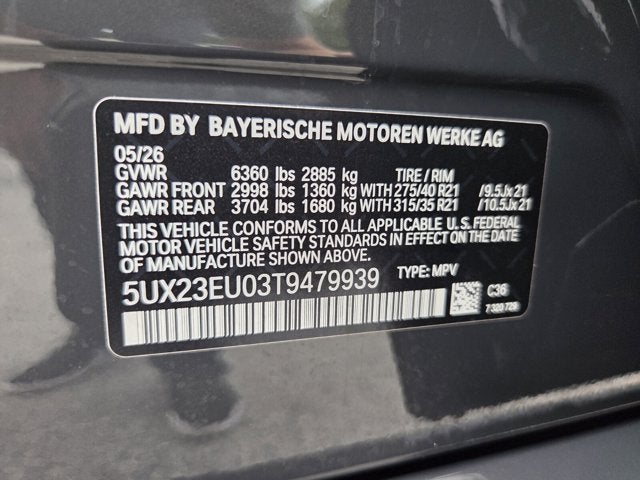 2026 BMW X5 xDrive40i