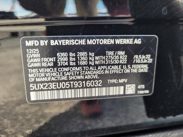 2026 BMW X5 Base