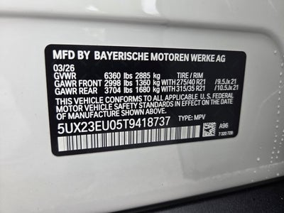 2026 BMW X5 xDrive40i