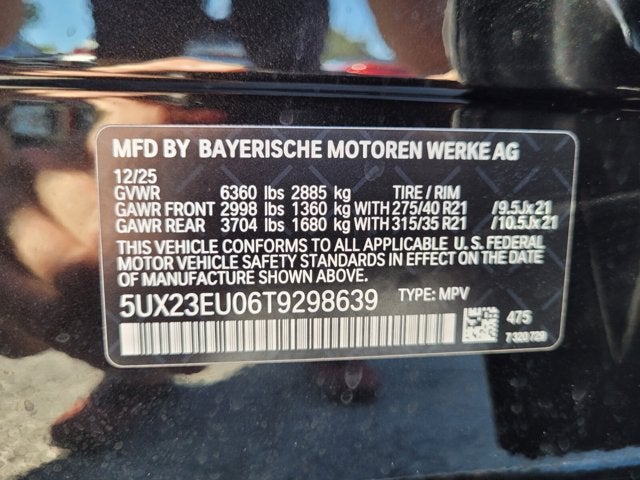 2026 BMW X5 xDrive40i