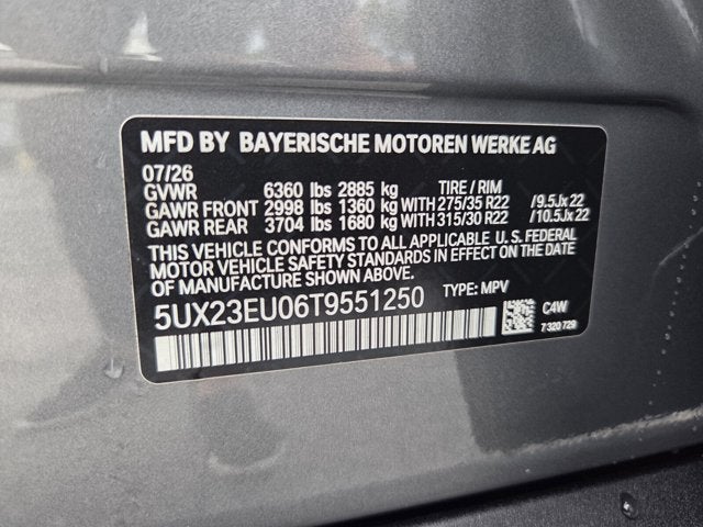 2026 BMW X5 xDrive40i