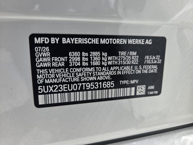 2026 BMW X5 xDrive40i
