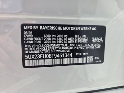 2026 BMW X5 xDrive40i