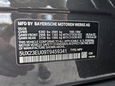 2026 BMW X5 xDrive40i