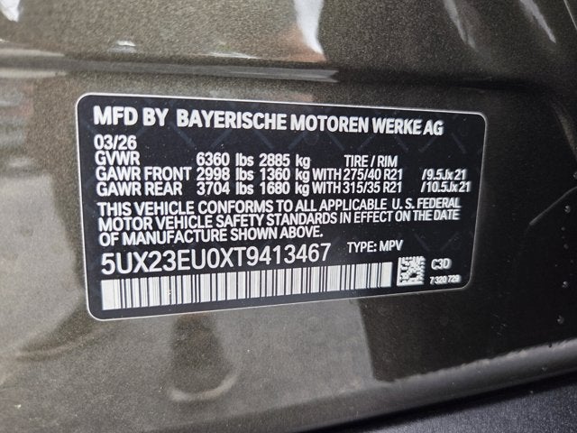 2026 BMW X5 xDrive40i