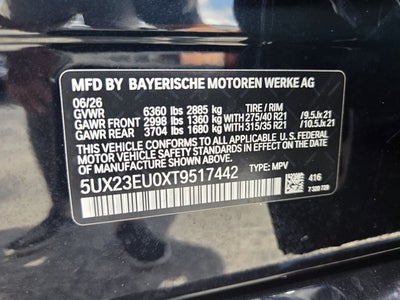 2026 BMW X5 xDrive40i