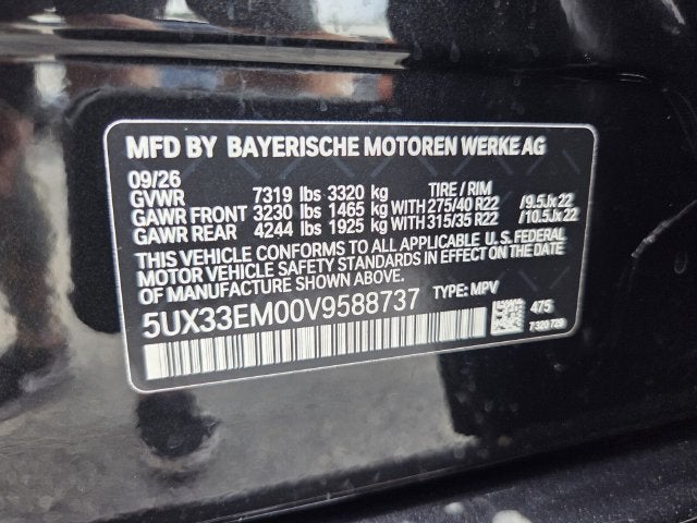 2027 BMW X7 M60i