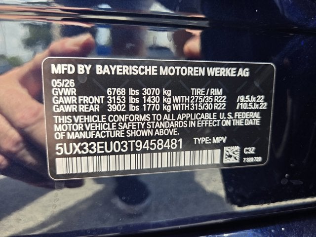 2026 BMW X5 M60i
