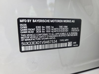 2027 BMW X6 xDrive40i