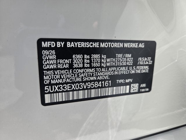2027 BMW X6 xDrive40i