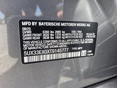 2026 BMW X6 xDrive40i