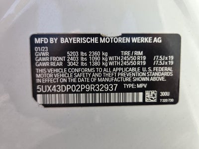 2023 BMW X3 sDrive30i