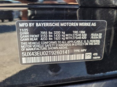 2026 BMW X5 xDrive50e