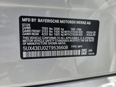 2026 BMW X5 xDrive50e