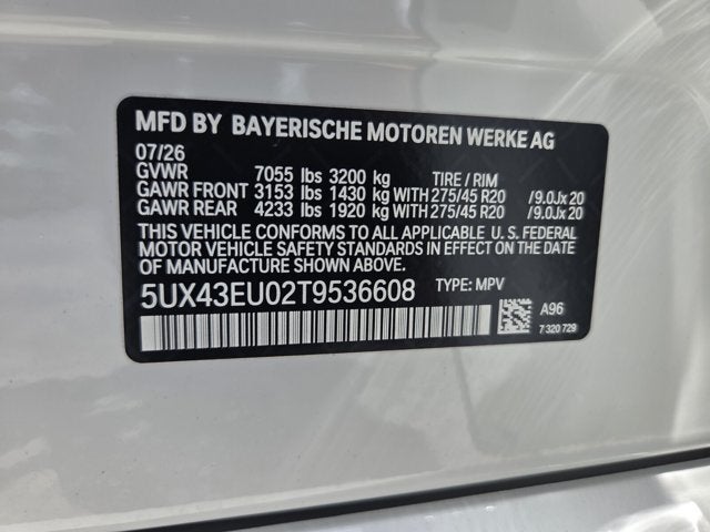 2026 BMW X5 xDrive50e