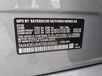 2026 BMW X5 xDrive50e