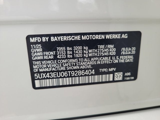 2026 BMW X5 xDrive50e