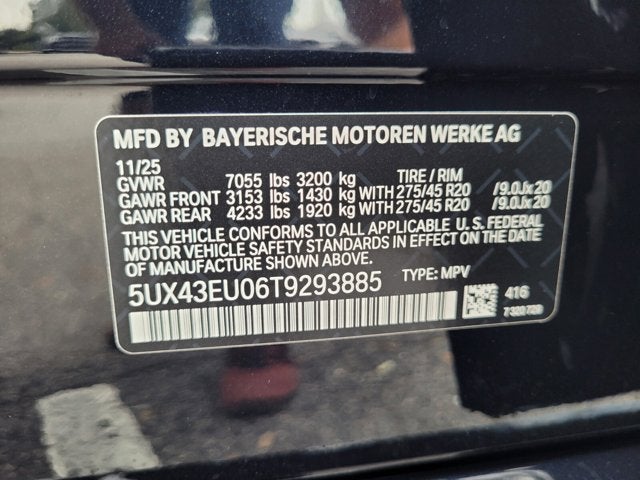 2026 BMW X5 xDrive50e