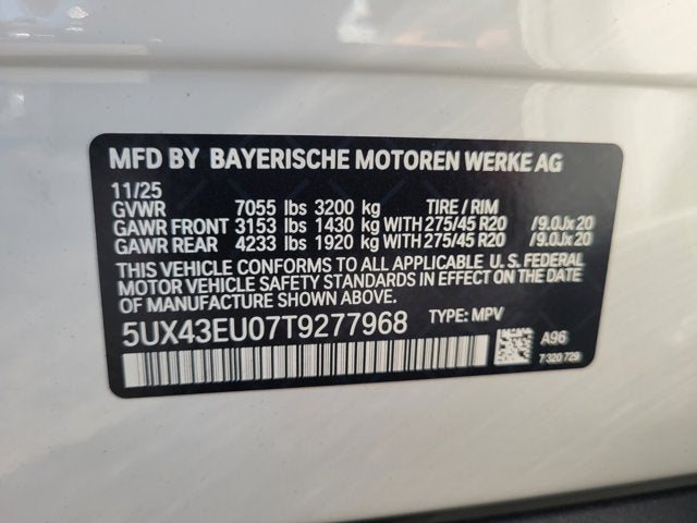 2026 BMW X5 xDrive50e