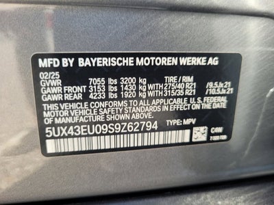 2025 BMW X5 xDrive50e