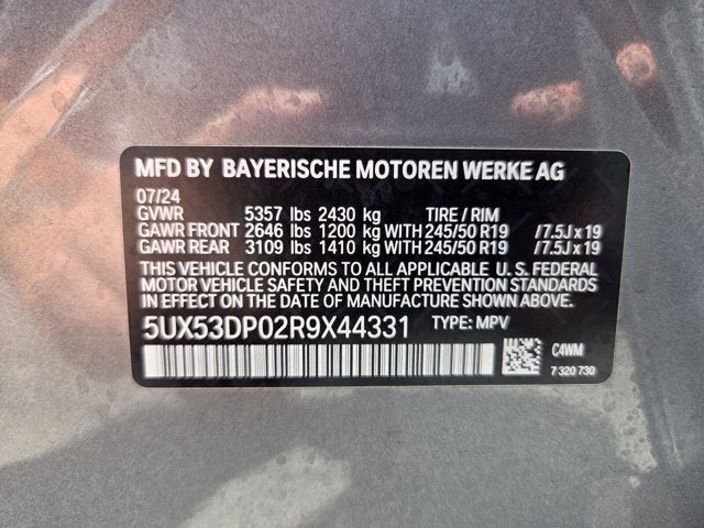 2024 BMW X3 xDrive30i
