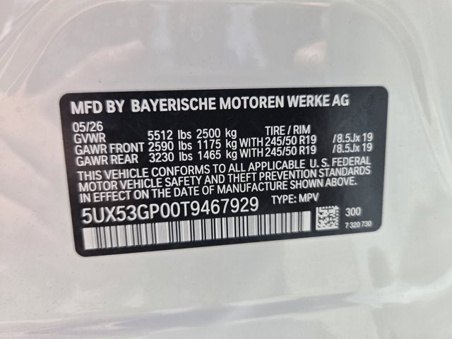 2026 BMW X3 30 xDrive