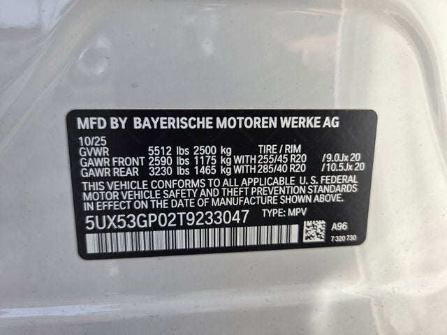 2026 BMW X3 30 xDrive